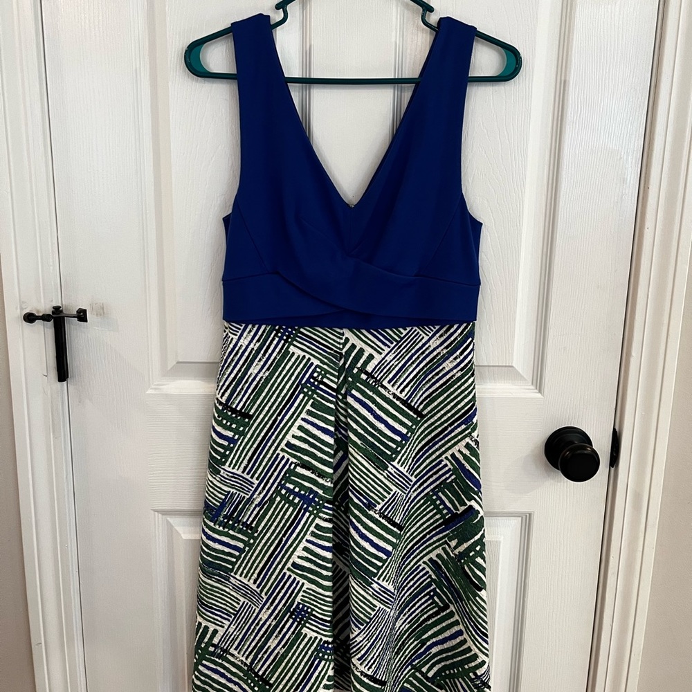 HD in Paris, Blue and green dress , size 2